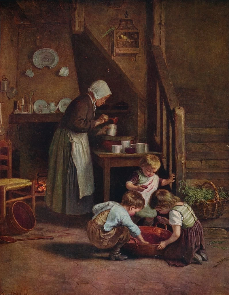 La preparazione della marmellata, 1880